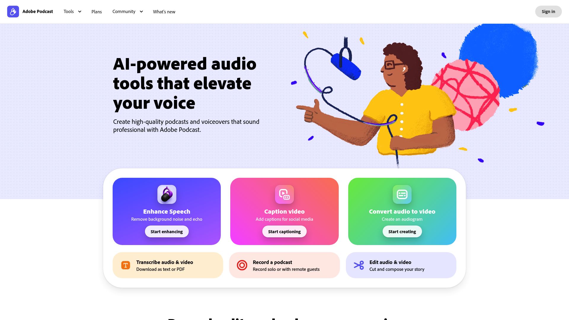 Adobe Podcast