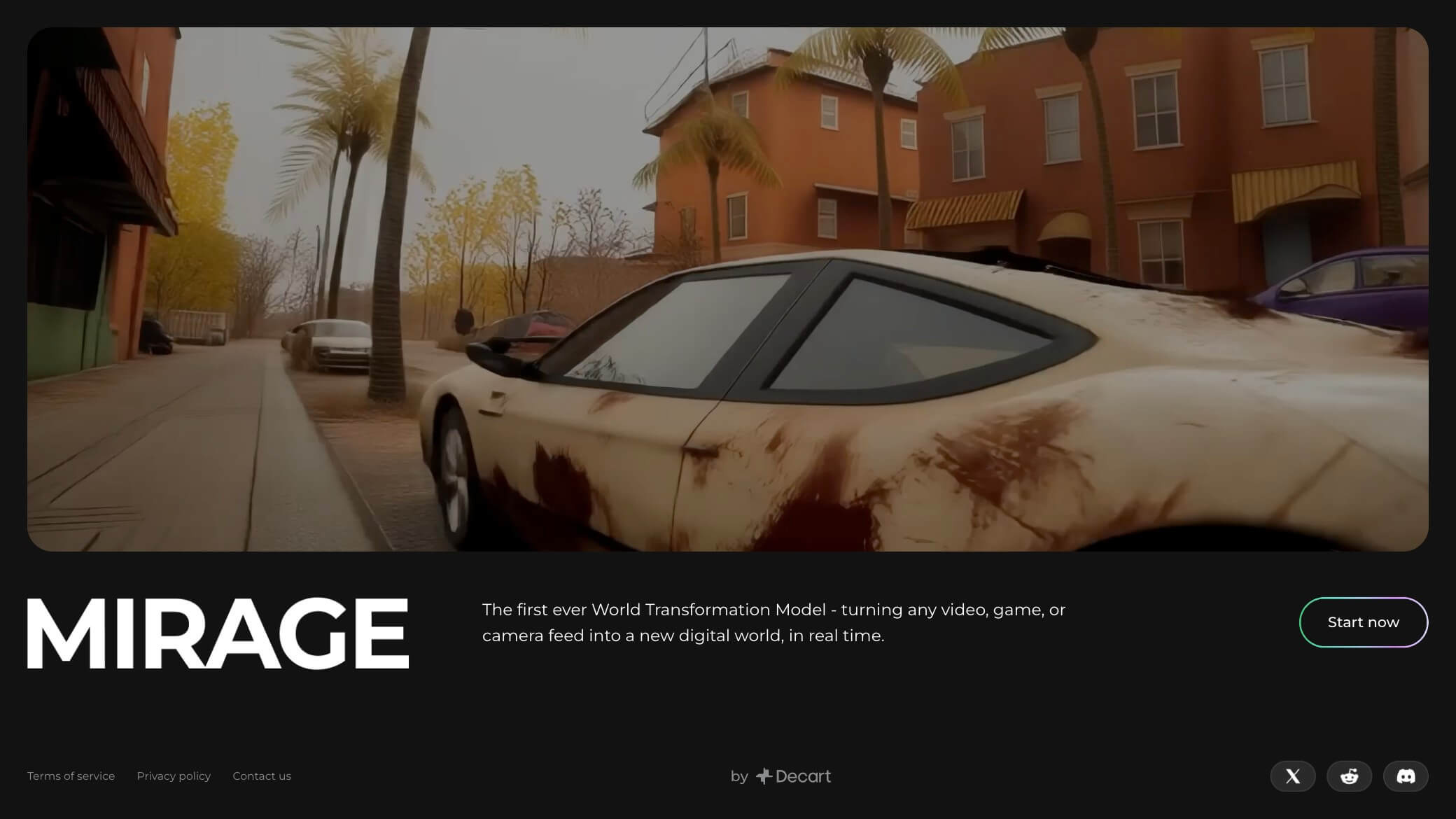 Decart Mirage
