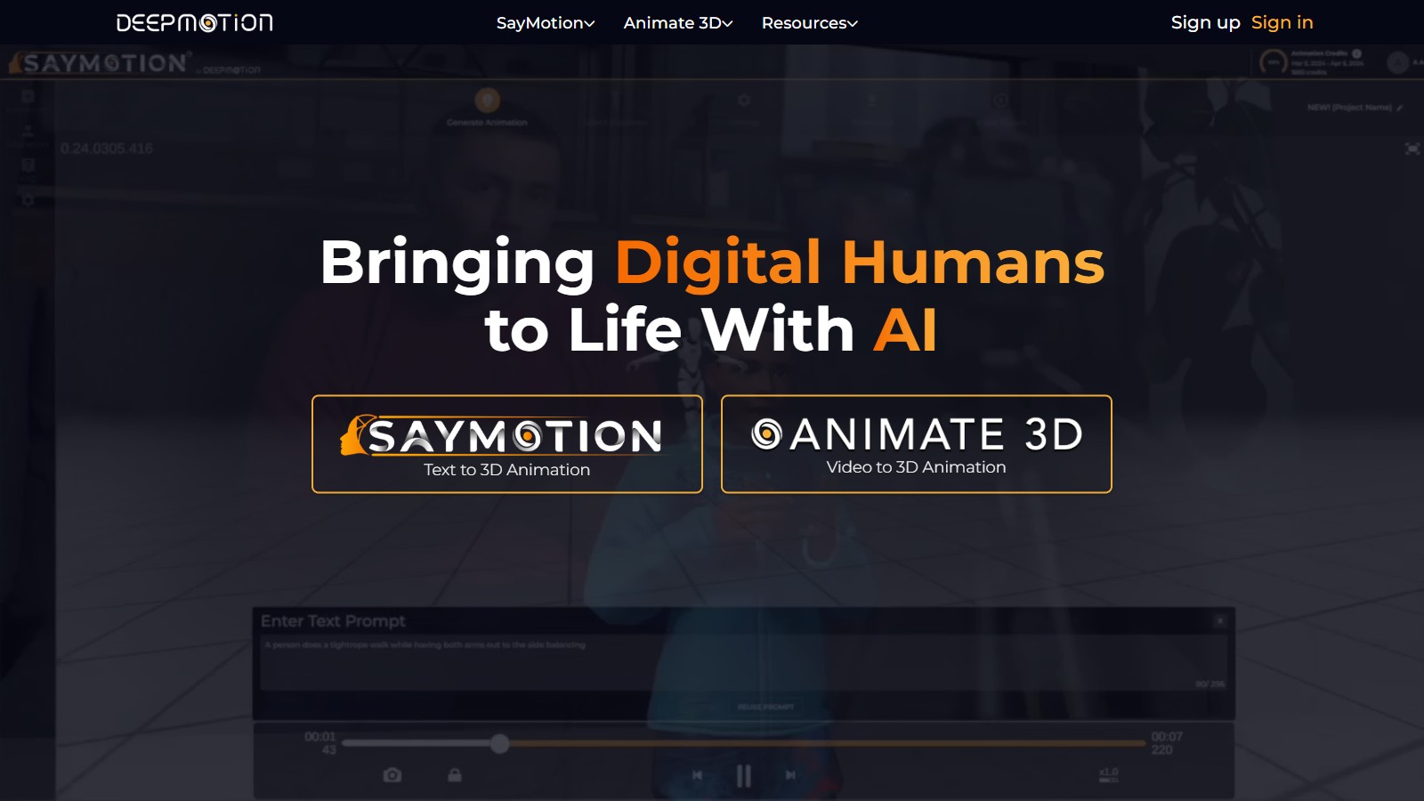 DeepMotion