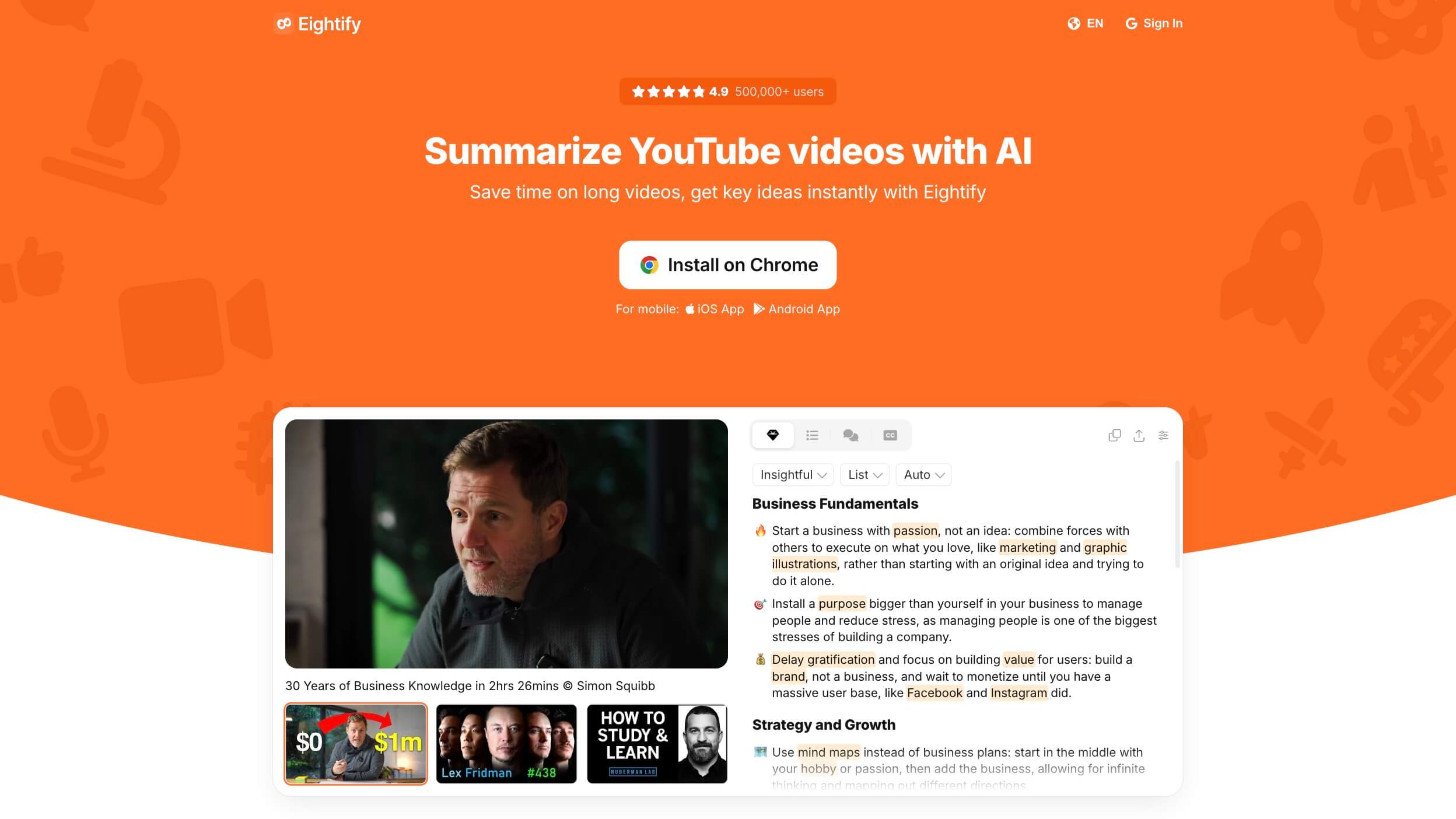 Eightify