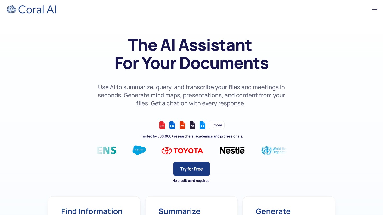 Coral AI