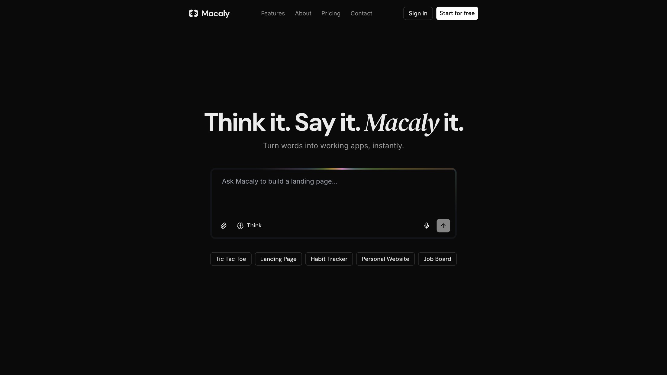 Macaly