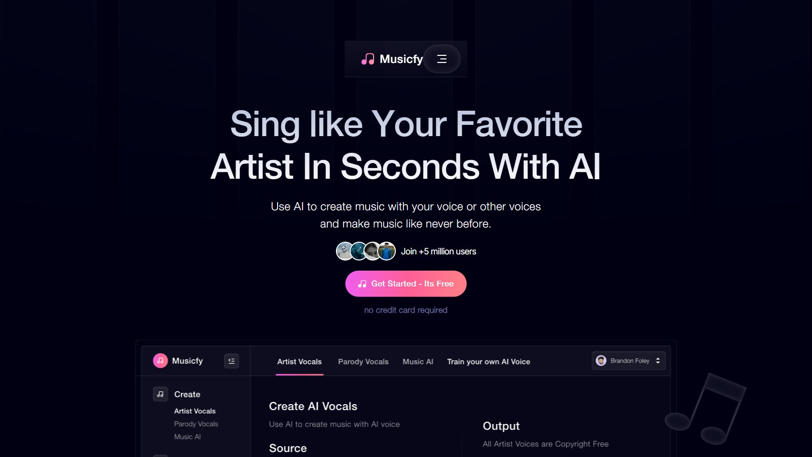 Musicfy AI