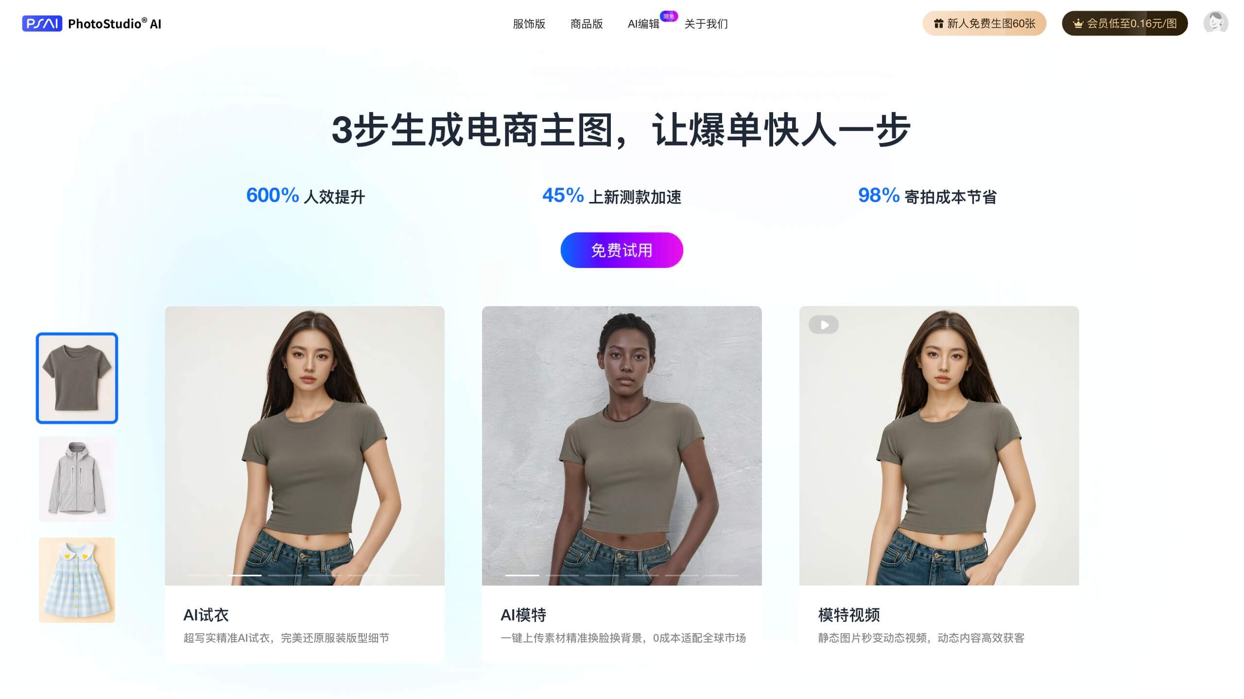 PhotoStudio AI