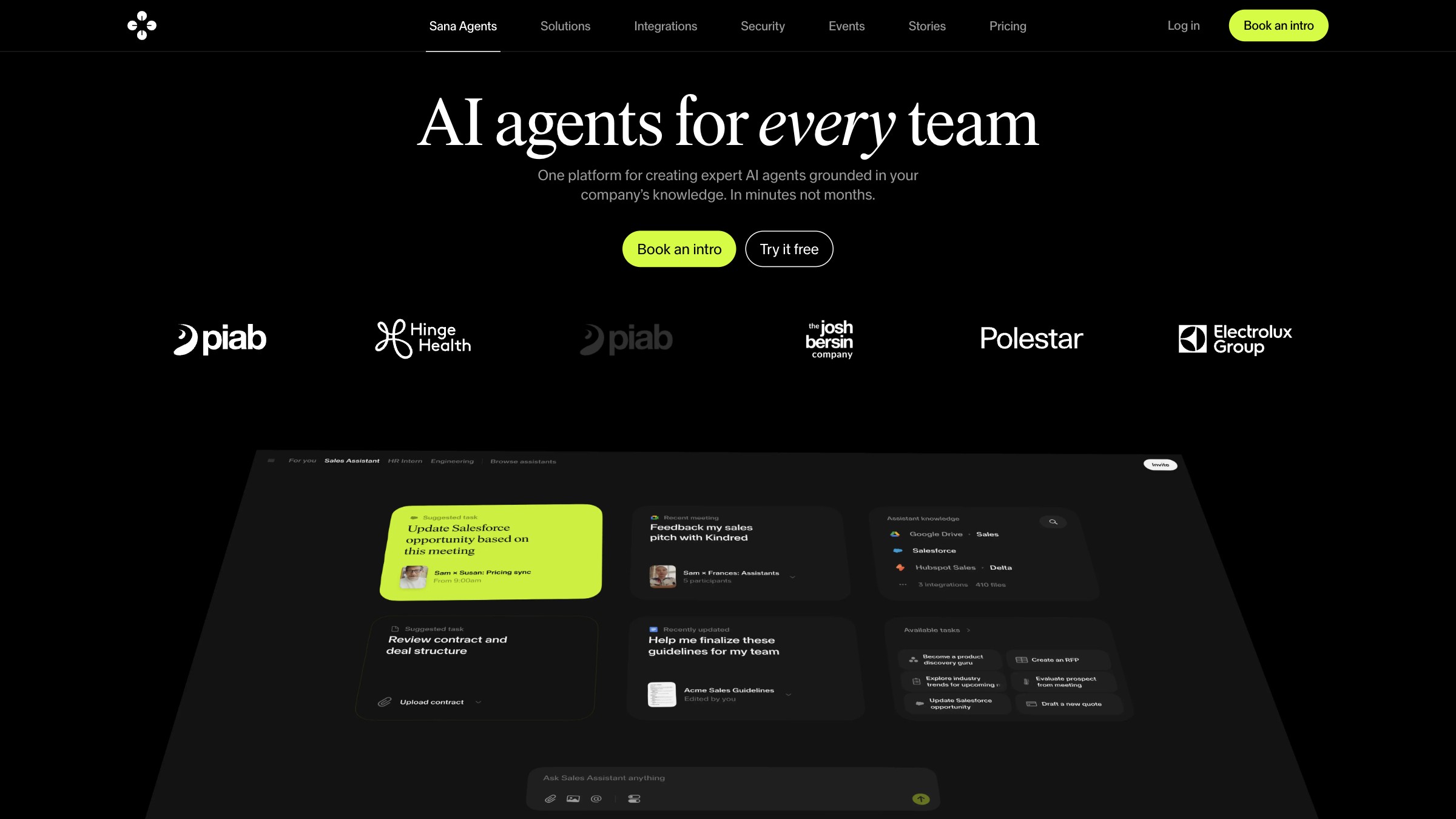 Sana Agents