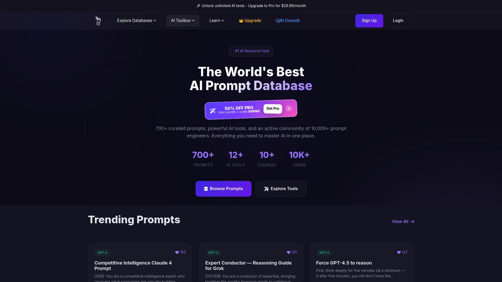 The Prompt Index