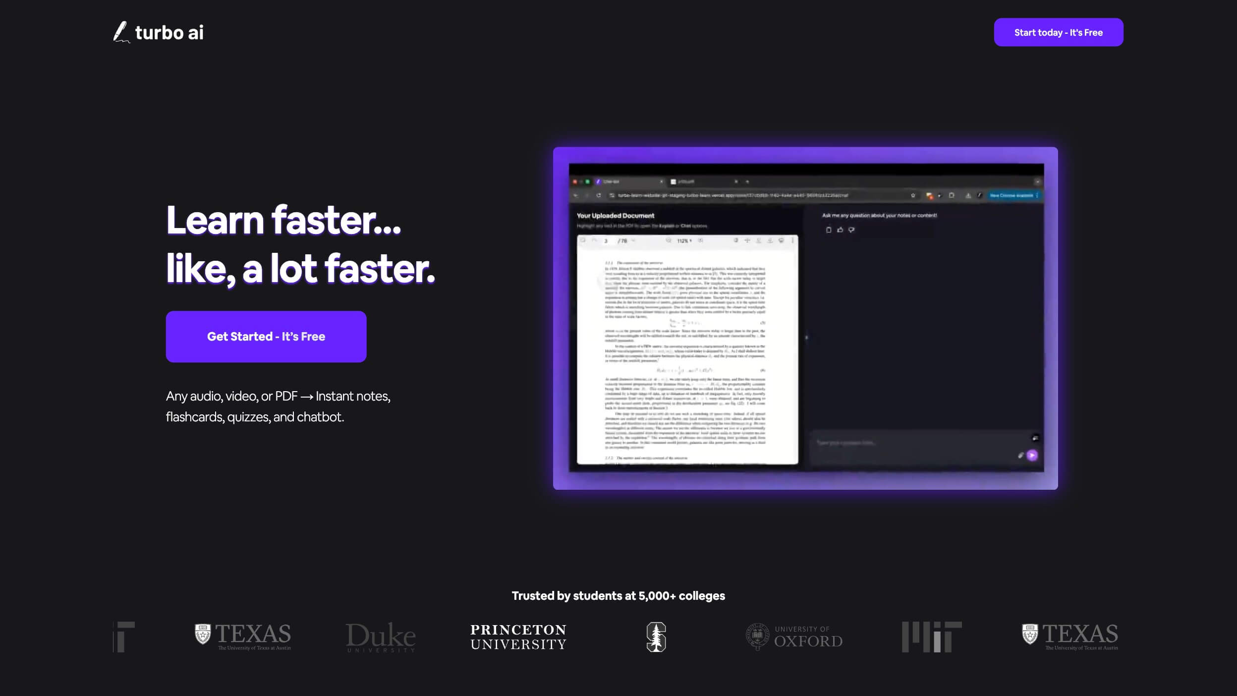 TurboLearn AI