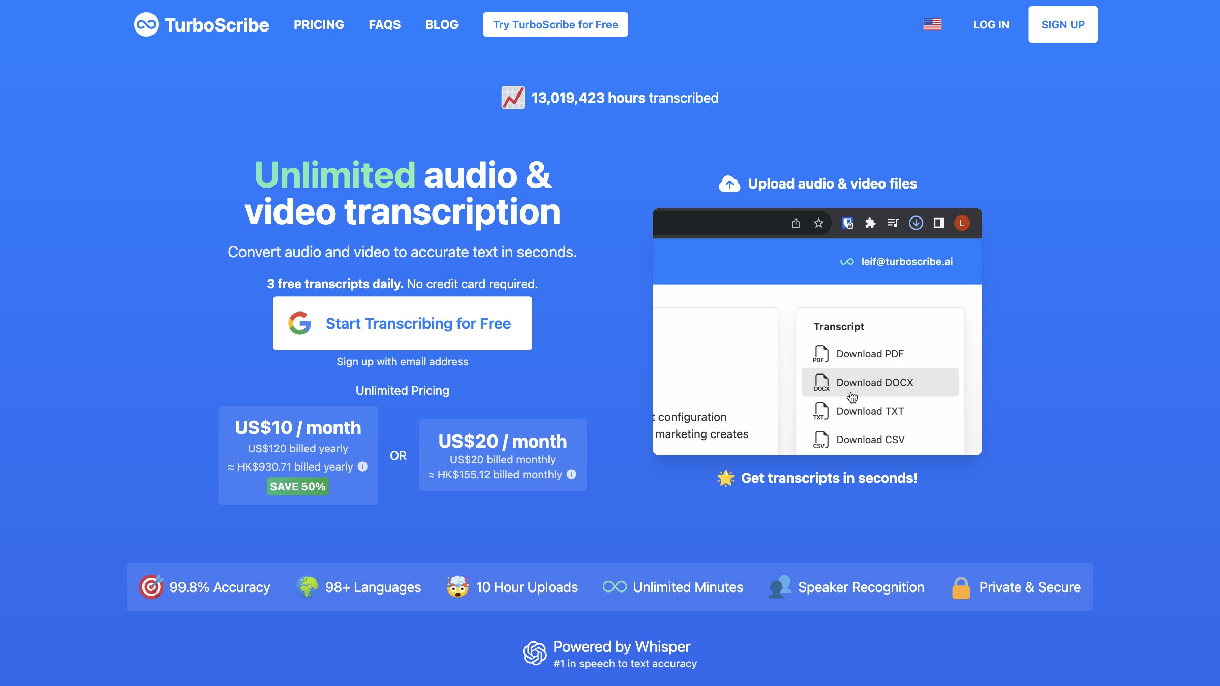 TurboScribe