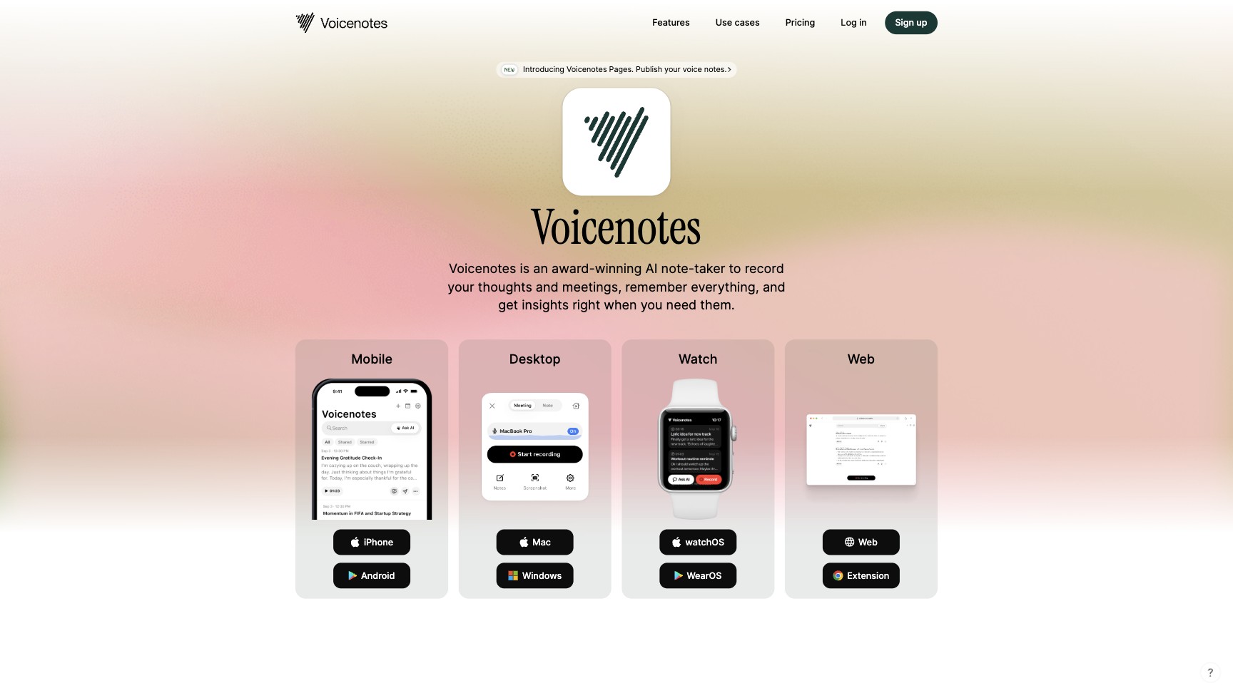Voicenotes
